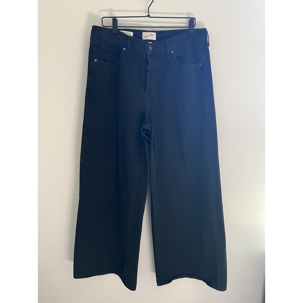 Universal Thread Black Extra Wide Leg Flare Jeans